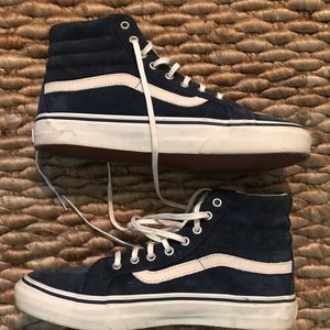 J Crew vans women’s 8.5 navy suede